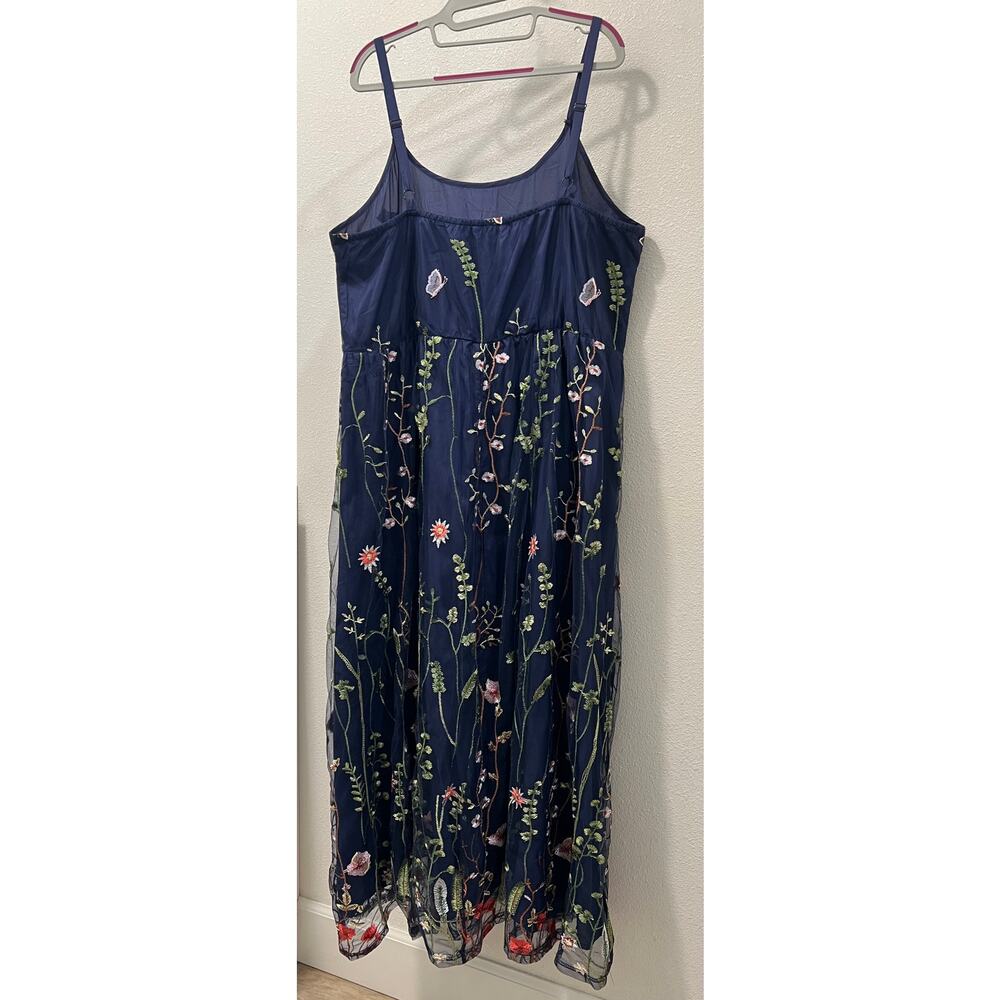Summer Dress Embroidered Floral Cami Dress - Picture 2 of 7